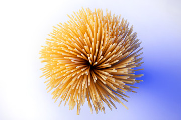 Spaghetti dall'alto