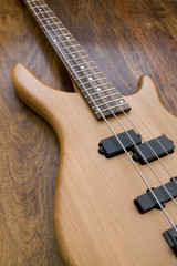 Bass guitar body