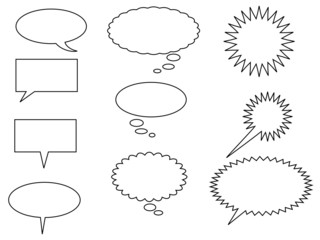 Speech ballons