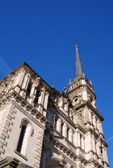 Fototapeta na wymiar église saint-mainboeuf de montbéliard