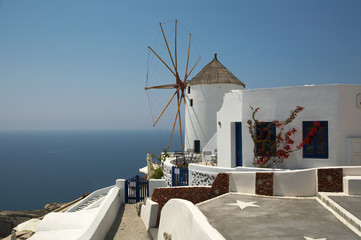 hotel windmill Santorini Greece