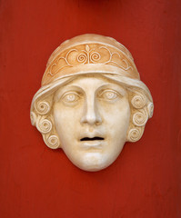 Greek antique mask