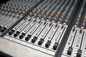 Audio Mixing panel