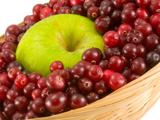 cranberry and apple