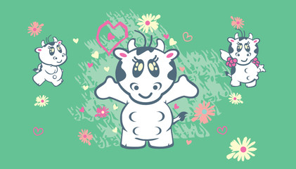 vacas tiernas