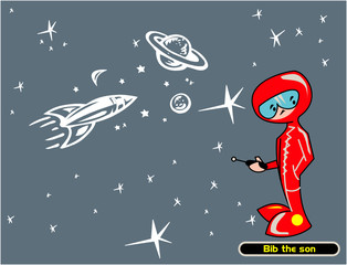 niño del espacio exterior