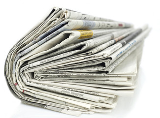 Isolated newspapers