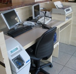 Unbesetzter Arbeitsplatz