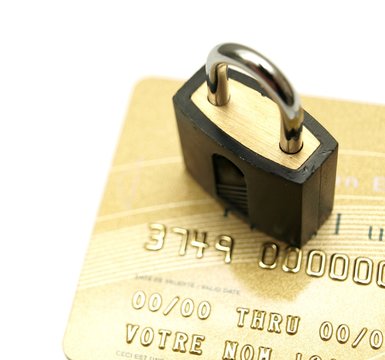 Cadenas et carte paiement