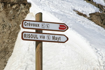 Slope sign