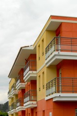 Obraz premium Façade d'une maison de retraite 3