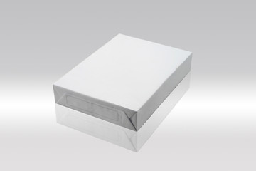 blank paper package