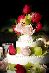 Obraz na płótnie Canvas tort weselny