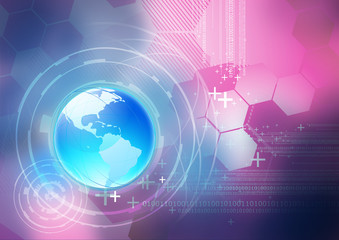 Obraz premium Global Communication