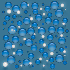 bubbles blue