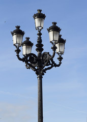 Fototapeta na wymiar Decorative Old Street Lamp