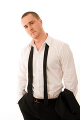 Portrait of a young businessman