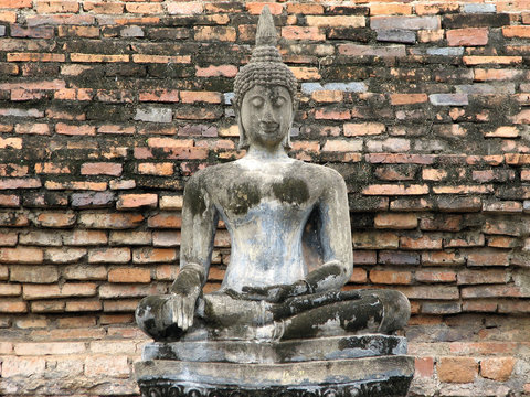 Concrete Buddha Statue