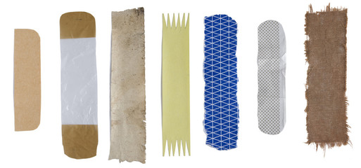 Stickers isolated with shadow