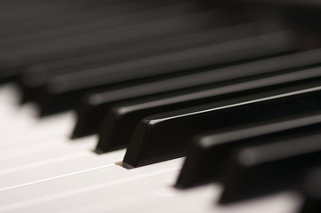 Fototapeta na wymiar Abstract Digital Piano