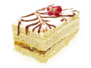 biscuit sahnetorten schnitte mit fondant