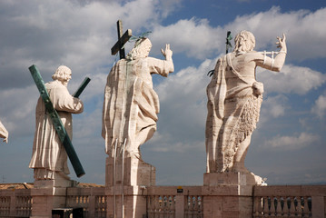 Obraz premium Vatican St. Peter Cathedral Detail