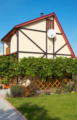 beautiful country house