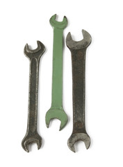 Old tools, clipping path included