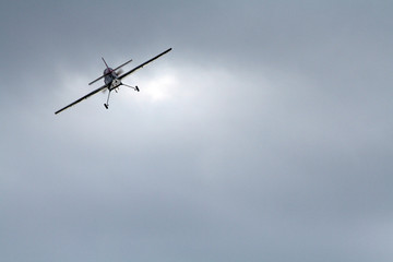 Fototapeta na wymiar Modelflugzeug Original