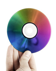 colored compact disc for great design