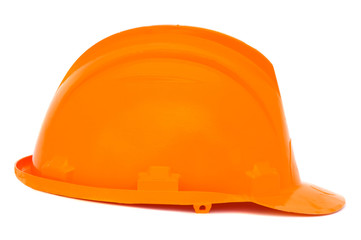 Orange helmet