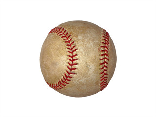 Baseball isolated on white