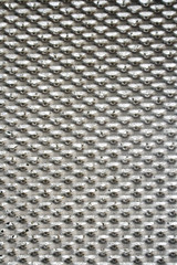 Shiny Metal Aluminium Mesh Grill Cone Background