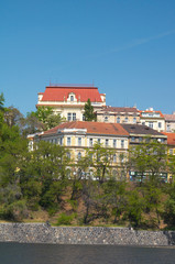 Obraz premium roofs in prague
