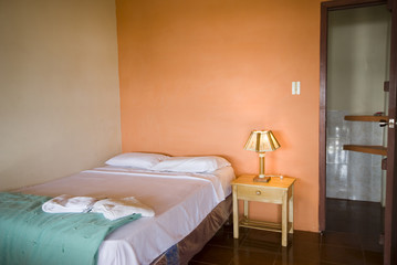 native hotel room montanita ecuador