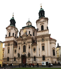 Obraz premium St. Niklas Kirche Prag