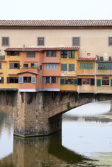 Fototapeta na wymiar Brücke - Ponte Veccio, Florenz