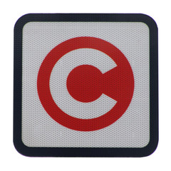 London congestion charge area sign