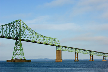 Obraz premium Astoria bridge over Columbia river, Oregon