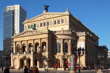 Fototapeta na wymiar Alte Oper Frankfurt am Main