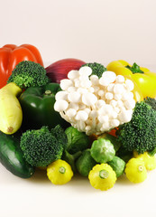 fanfy mushrooms on top