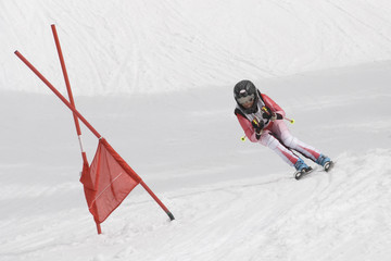 compétition de ski