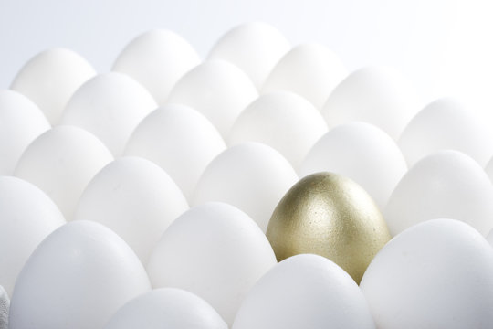 Background from eggs