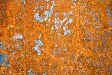 iron sheet with rust
