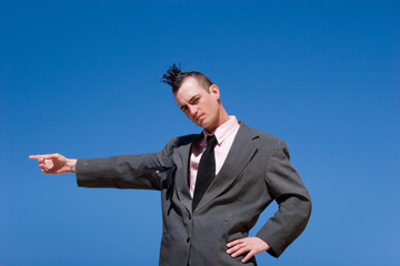 Alternative businessman