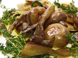 antipasti artischocken,pilze,zucchini