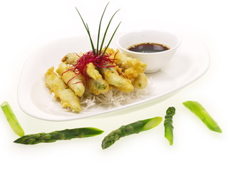 spargel  tempura