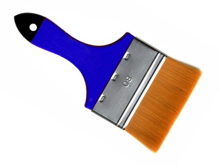 pinceau, bleu