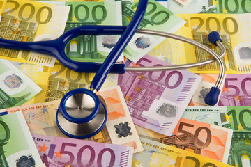 Eurogeld uns Stethoskop
