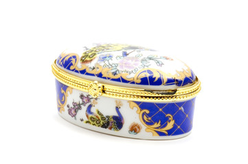 paint casket on white